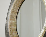 Dallmen Black/Gold Accent Mirror - Ornate Home