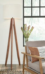 Dallson Brown Floor Lamp (Online Special Price) - Ornate Home