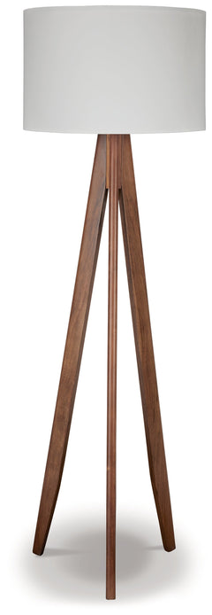 Dallson Brown Floor Lamp - Ornate Home