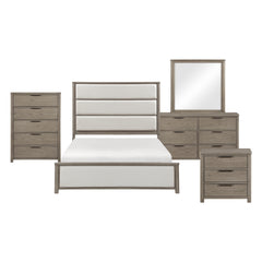Dalston Brown 5pc Bedroom Set - Ornate Home