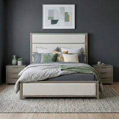 Dalston Brown Eastern King Bed - Ornate Home