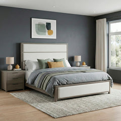 Dalston Brown Eastern King Bed - Ornate Home