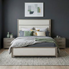 Dalston Brown Eastern King Bed - Ornate Home