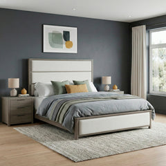 Dalston Brown Eastern King Bed - Ornate Home