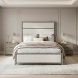 Dalston Brown Queen Bed - Ornate Home