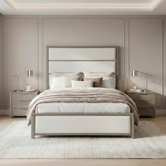 Dalston Brown Queen Bed - Ornate Home