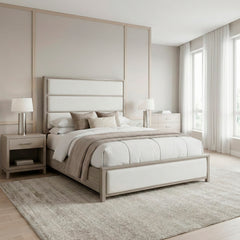 Dalston Brown Queen Bed - Ornate Home