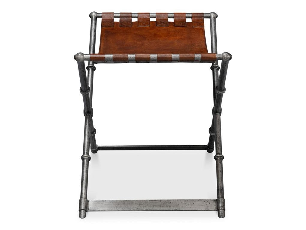 Dalton Brown Equestrian Bench - Ornate Home