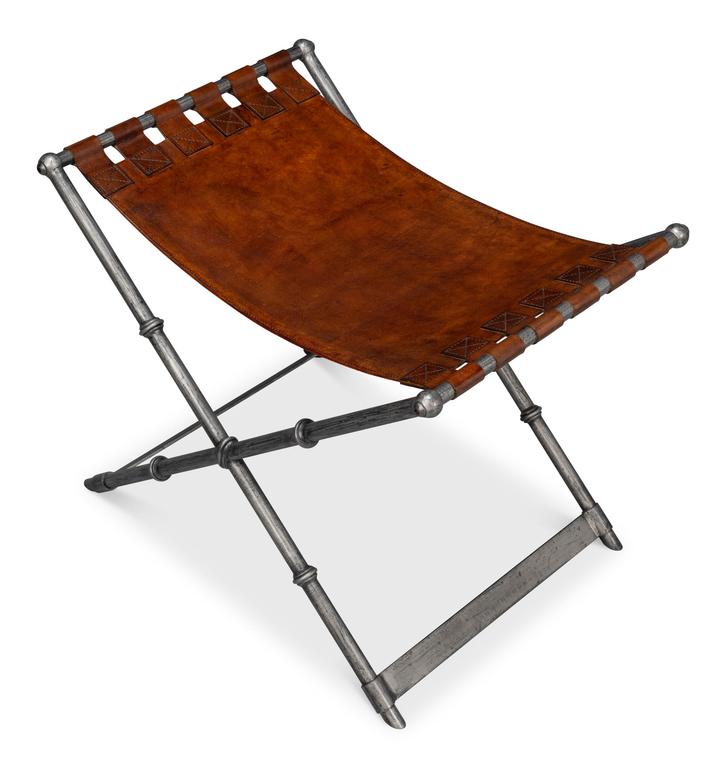 Dalton Brown Equestrian Bench - Ornate Home