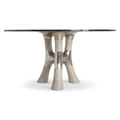 Dalton Light Bronze Dining Table - Ornate Home