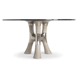 Dalton Light Bronze/Weathered Greige 60" Dining Table - Ornate Home