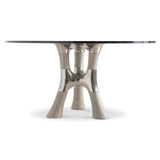 Dalton Light Bronze/Weathered Greige 60" Dining Table - Ornate Home