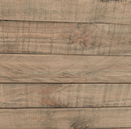 Dalton Natural/Weathered Chalk Square Coffee Table - Ornate Home