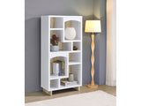 Dalton White Bookcase - Ornate Home