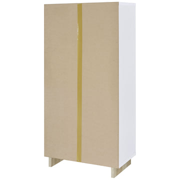 Dalton White Bookcase - Ornate Home