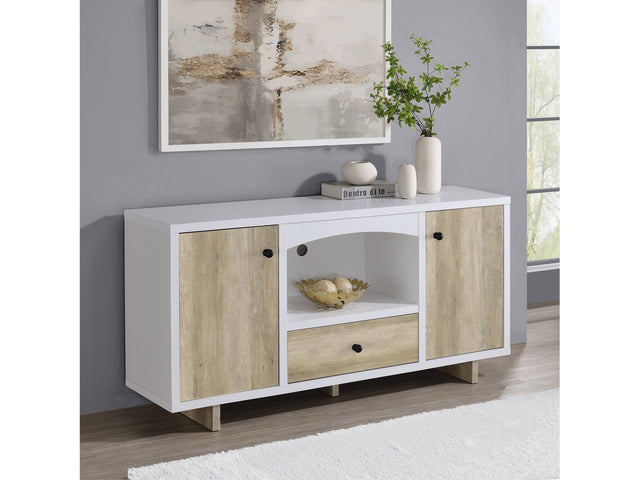 Dalton White Credenza - Ornate Home