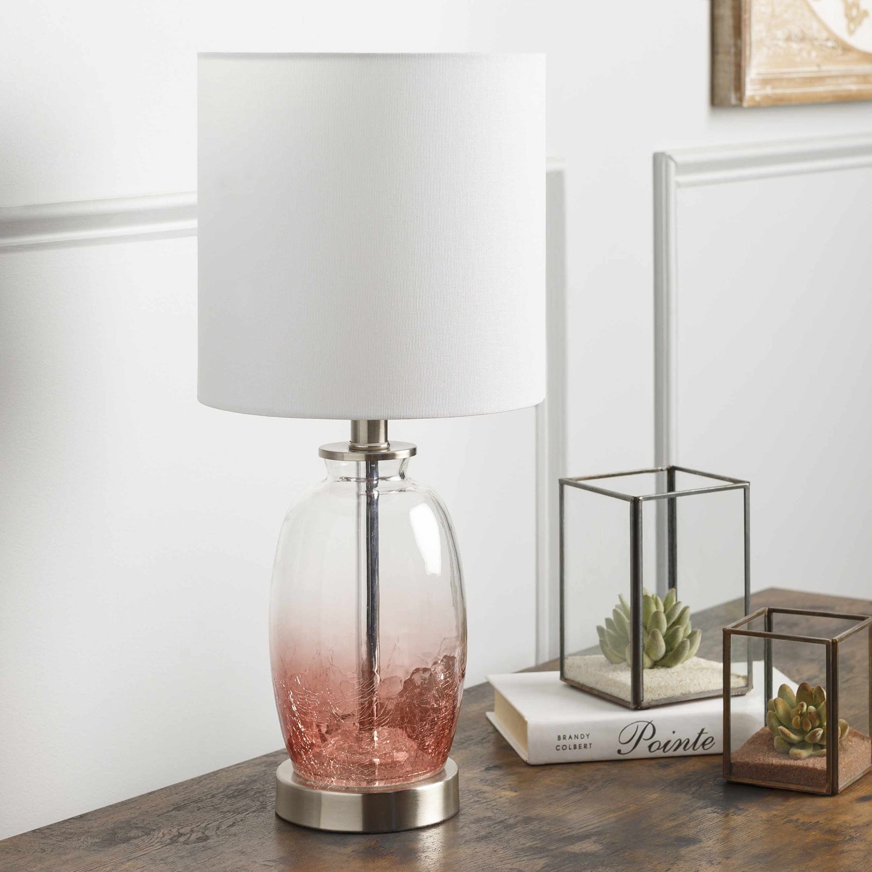 Dalvey Rustic Brown Cylindrical Table Lamp - Clearance - Ornate Home