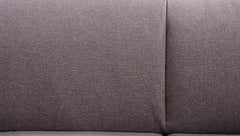 Dalya Gray Linen Sofa - Ornate Home