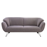 Dalya Gray Linen Sofa - Ornate Home