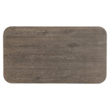 Dama Wirebrushed Brun Cocktail Table - Ornate Home