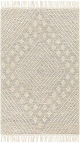 Dama Wool Rug with Tassels - Clearance - Ornate Home