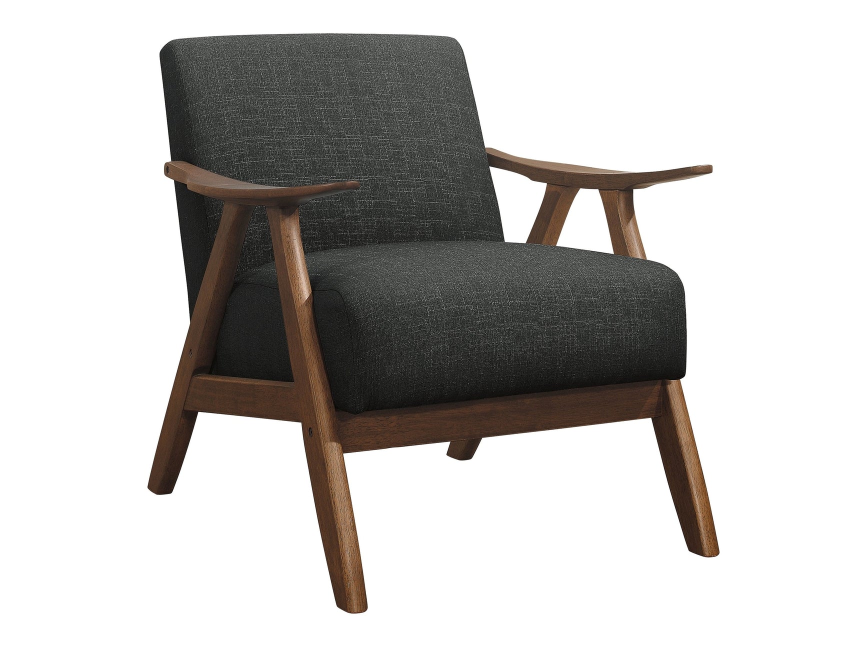 Damala Dark Gray Accent Chair - Ornate Home