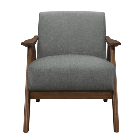 Damala Gray Accent Chair - Ornate Home