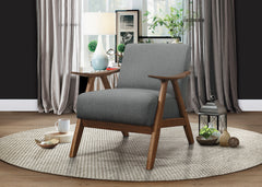 Damala Gray Accent Chair - Ornate Home