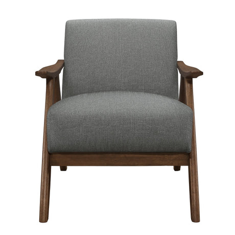 Damala Gray Accent Chair - Ornate Home