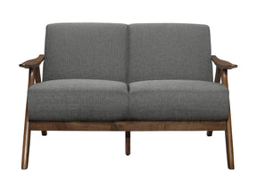 Damala Gray Loveseat - Ornate Home