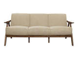 Damala Light Brown Sofa - Ornate Home