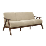 Damala Light Brown Sofa - Ornate Home