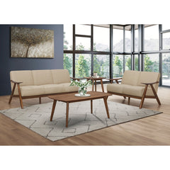 Damala Light Brown Sofa - Ornate Home