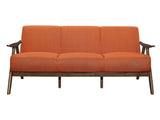 Damala Orange Sofa - Ornate Home