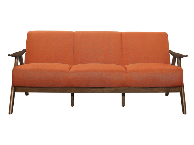 Damala Orange Sofa - Ornate Home