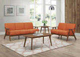 Damala Orange Sofa - Ornate Home