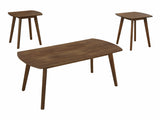 Damala Walnut 3-Piece Pack Occasional Set - Ornate Home