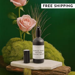 Damask Rose | Vetiver | Guaiac Wood Room Spray (Inspired by Le Labo Rose 31® and Fairmont Hotel®) - Ornate Home