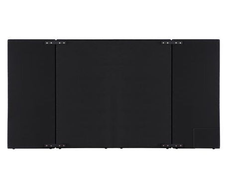 Damazy Black Eastern King Bed - Ornate Home