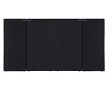 Damazy Black Queen Bed - Ornate Home