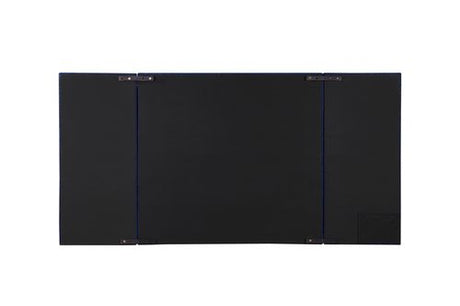 Damazy Blue Eastern King Bed - Ornate Home