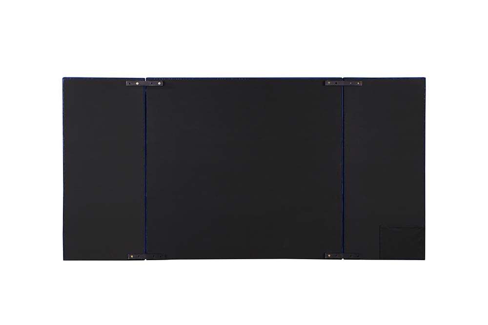 Damazy Blue Queen Bed - Ornate Home