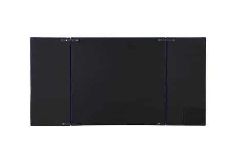 Damazy Blue Queen Bed - Ornate Home