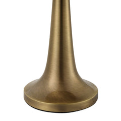 Dame Brass Table Lamp - Ornate Home