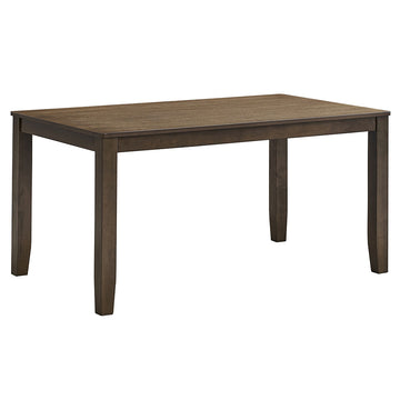 Damica Walnut Dining Table - Ornate Home
