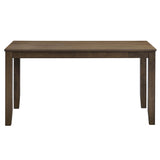 Damica Walnut Dining Table - Ornate Home