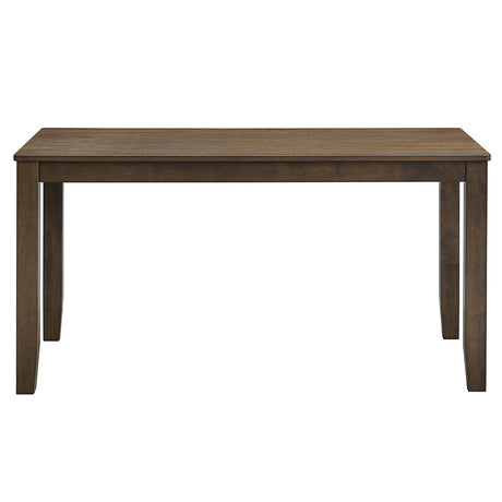 Damica Walnut Dining Table - Ornate Home