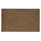 Damica Walnut Dining Table - Ornate Home