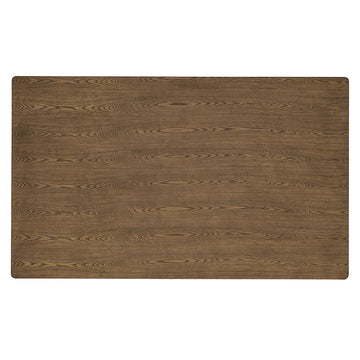 Damica Walnut Dining Table - Ornate Home