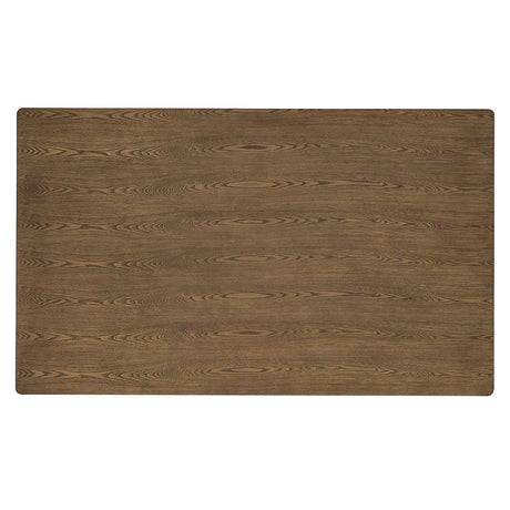 Damica Walnut Dining Table - Ornate Home